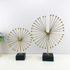 現代輕奢風高檔擺件創意辦公室桌面北歐客廳電視櫃酒櫃家居裝飾品