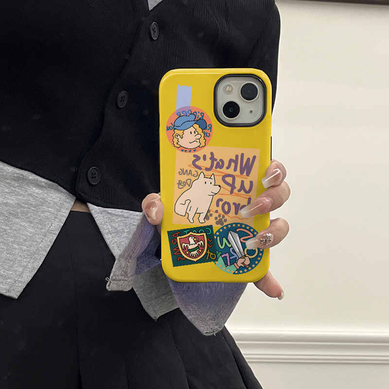35g Weight iPhone Applicable Brands Phone Cases Classification Feilin Material Cartoon Pattern Cute, Modern Style Style Feilin Cartoon Cute Modern Style Phone Cases Phone Accessories 1