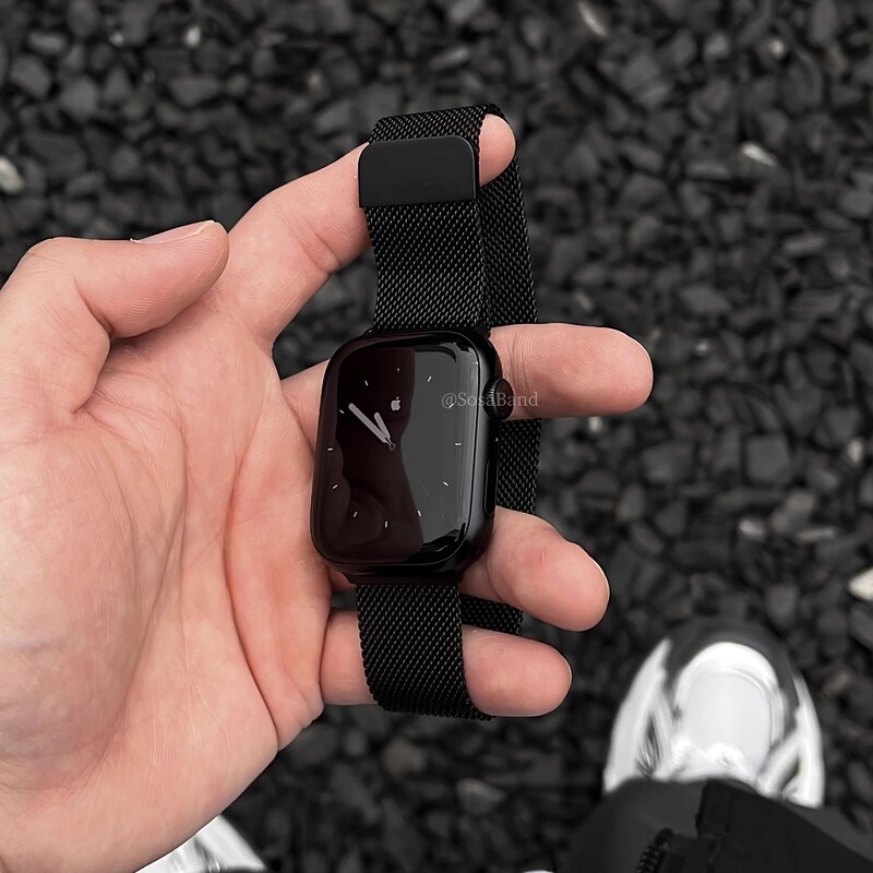Sosaband Simple Solid Color Milanese Strap Suitable for Apple S Watch, Apple Watch 9, iWatch Sosaband Simple Solid Color Milanese Strap Suitable for Apple S Watch, Apple Watch 9, iWatch
