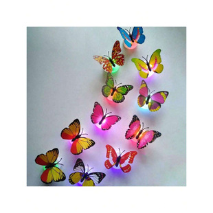 W 94584 3D Magnetic Butterfly Fridge Magnet 3D ���w���Ժ���