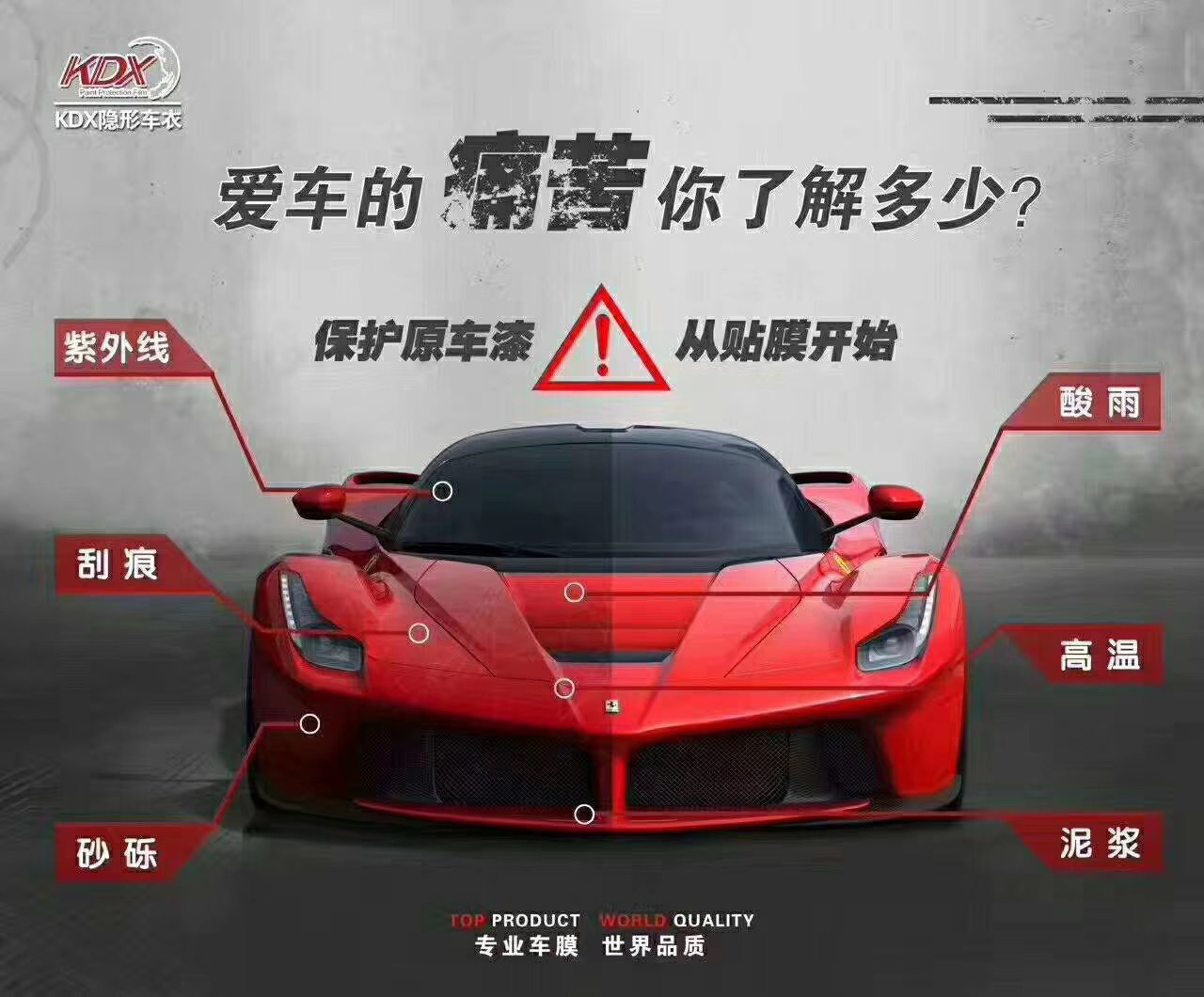 Kangdxin car heat insulation film KDX solar film glass explosion-proof high heat insulation skin film front block side block film wholesale