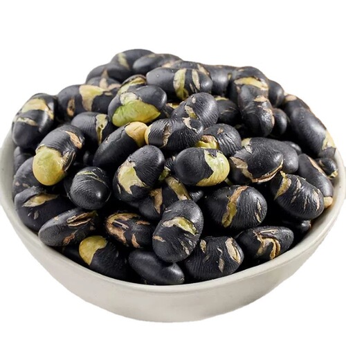 Crispy cooked black beans 500g canned ready-to-eat dry goods salt-fried black beans casual pregnancy chickpea snacks wholesale