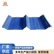 供应工程施工围墙金属屋面卷波浪型镀锌瓦楞板屋顶铁皮瓦