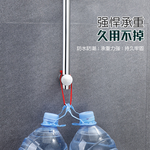 No punching shower head bracket lift rod 304 stainless steel adjustable shower rod bathroom nozzle fixed base