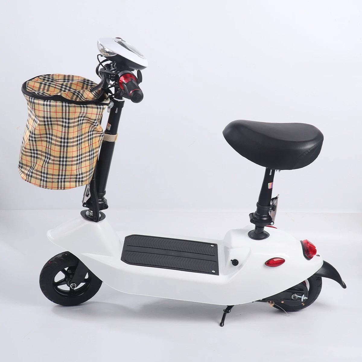 Мини электрический скутер портативный складной аккумуляторный автомобиль для работы в кампусе скутер из высокоуглеродистой стали скутер