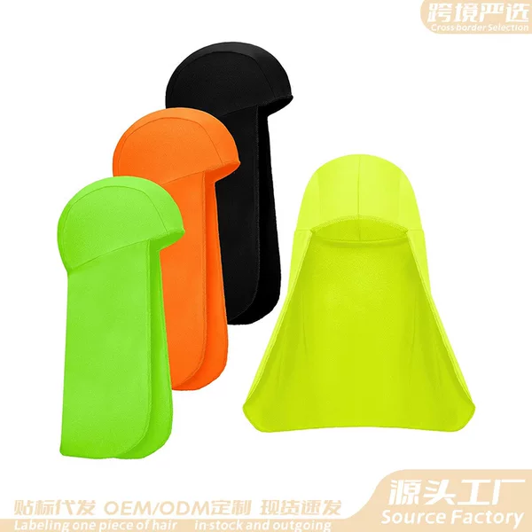 Cross-Border Amazon Outdoor Cooling Headscarf, Elastic Safety Helmet, Sunshade Neck Cover, Quick-Dry Neck Protector, Unisex