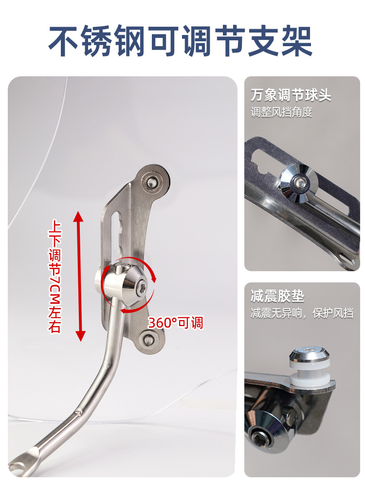 No. 9 Electric Vehicle Special Front Windshield Modification Accessories Windshield Glass No. 9 E80C N Series m Series Original Factory