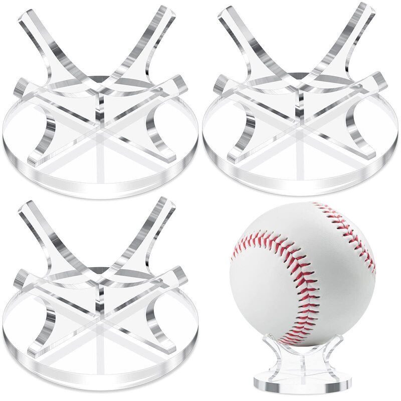 Acrylic Sports tennis storage bracket Leisure Rugby football basketball baseball golf bracket