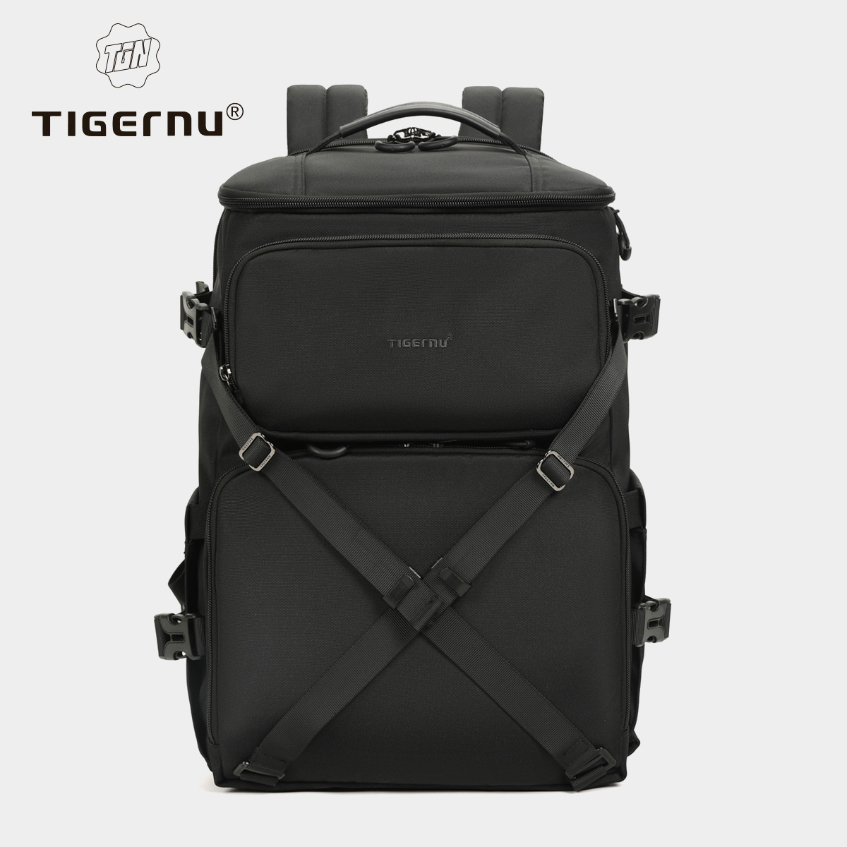 Tigernu SLRBackpack Camera Bag Waterproof Anti-theft Large Capacity Drone Bag Outdoor Bag Shoulder Photography Backpack