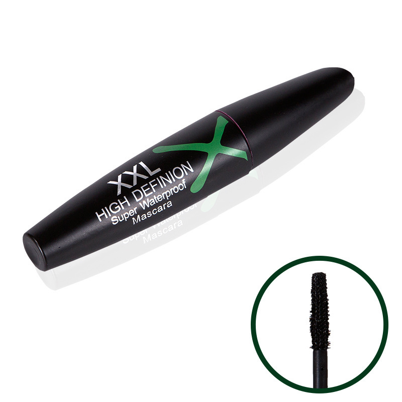 Xiudai Noche Oscura Tenedor verde impermeable largo rizado grueso alargado natural de larga duración no floreciente rimel ventas directas de fábrica