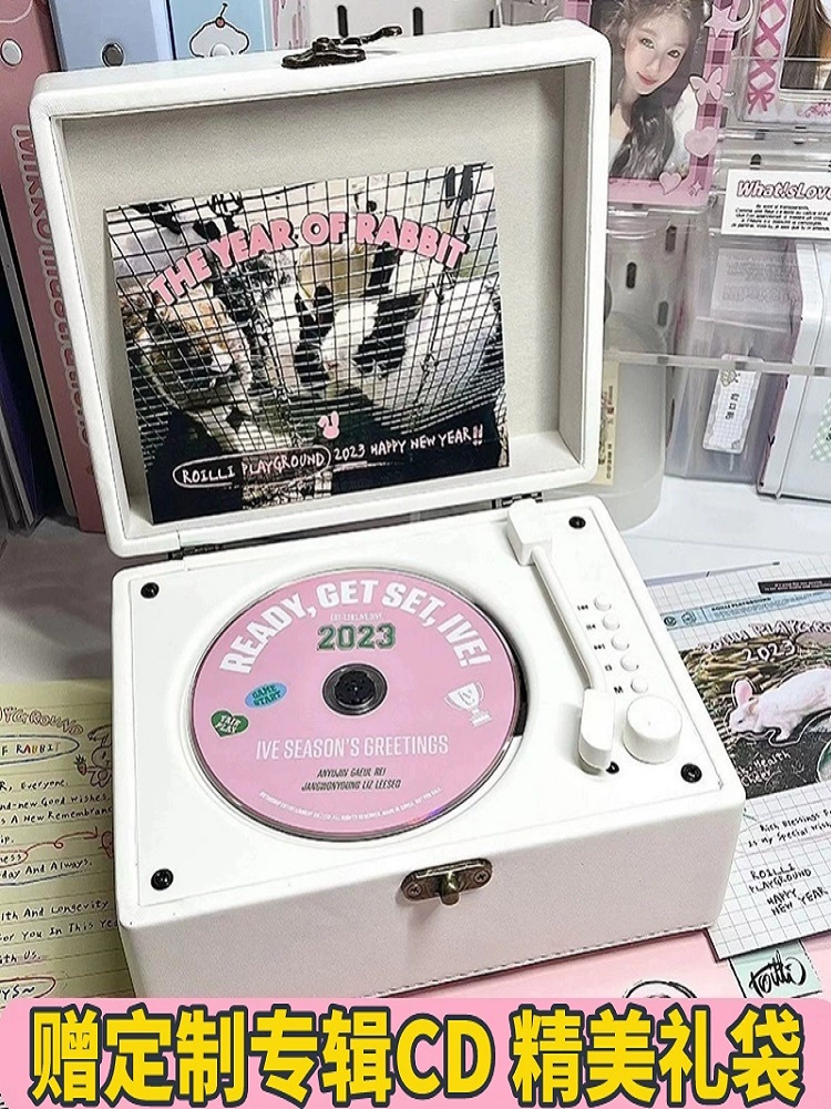 Временная ретро CD-аппаратура плеер Bluetooth колонка проигрыватель CD аудио подарок на день рождения KPOP