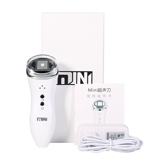 Cross-border hifu household handheld small mini ultrasonic scalpel RF instrument facial anti-aging lifting firming beauty instrument