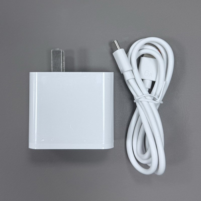 El puerto USB del cabezal de carga de carga súper rápida de 66W es adecuado para Xiaomi, Huawei, China y EE. UU. Cargador original para teléfonos móviles