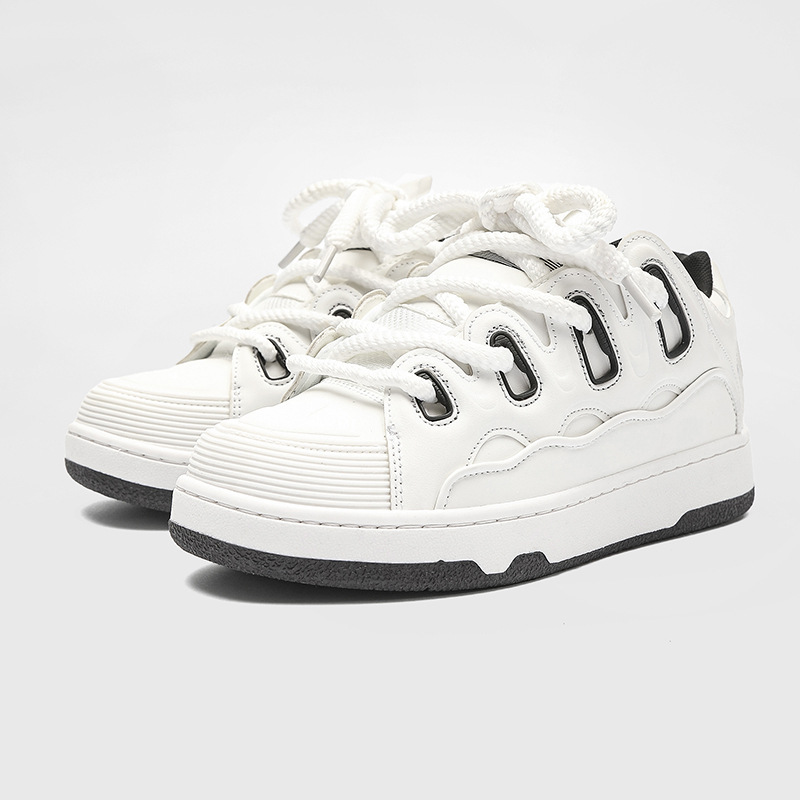 Lanvin Curb 3.0 Leather Low x Future White Black