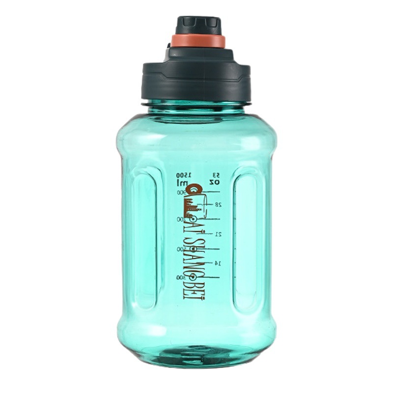Aishang taza deportes taza de gran capacidad al aire libre fitness sellado hervidor de agua de plástico grande botella de agua fría taza de agua olla hombres portátil