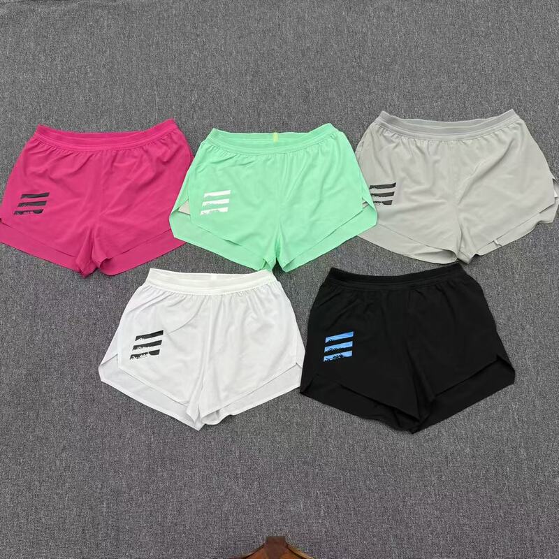 Men's Breathable Quick-Dry Track and Field Shorts with Waist Pouch for Training, Marathon Running, and Athletic Boxers