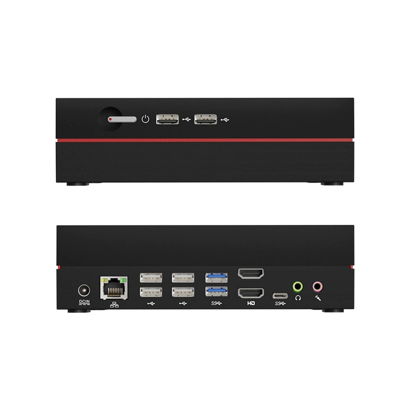 Мини‑ПК Xinchuangyun для игр и офиса, 4G, четырехдисплейный, i9‑12900H, низкое энергопотребление