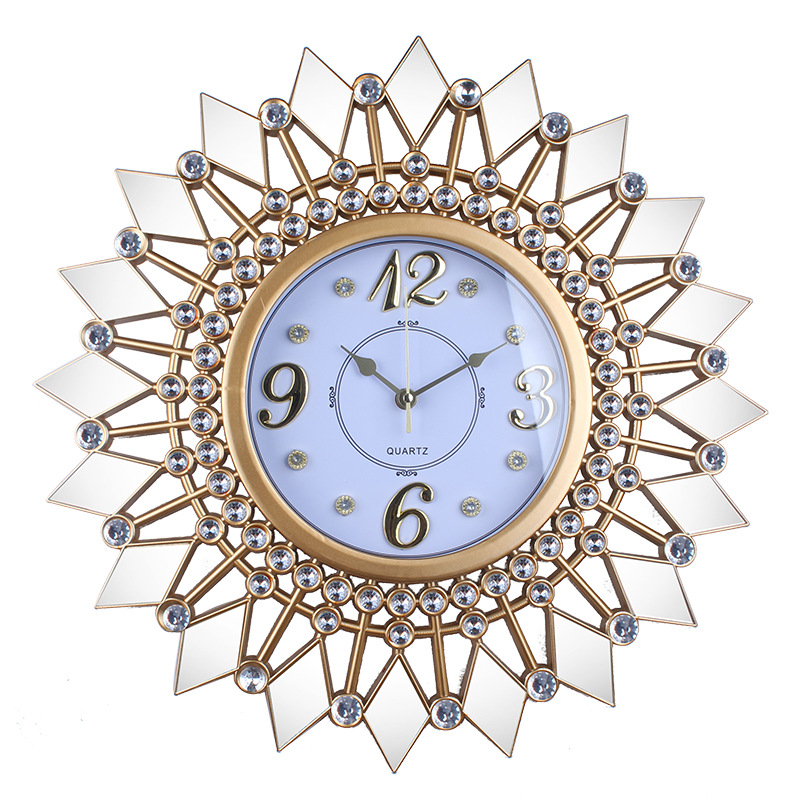 Reloj de pared decorativo retro para hogar, marco digital con diseño estereoscópico, reloj de cuarzo de escaneo preciso hueco