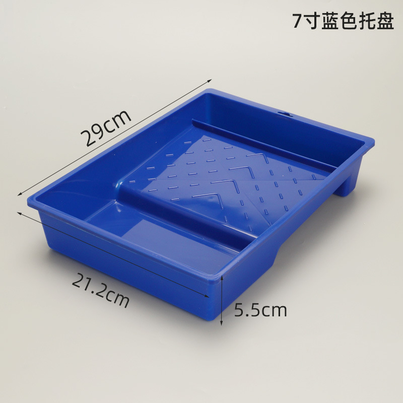 Fábrica al por mayor bandeja de pintura rodillo de pintura de látex pintura decoración color mezcla herramienta pintura cepillo pared rodillo placa