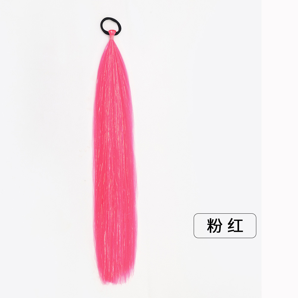 Venta al por mayor de hilo de oro y plata para comercio exterior, para pelucas y coletas de rastas EZ, de un solo hilo, con degradado de colores, para cabello trenzado DIY, hilo láser y trenzas grandes.