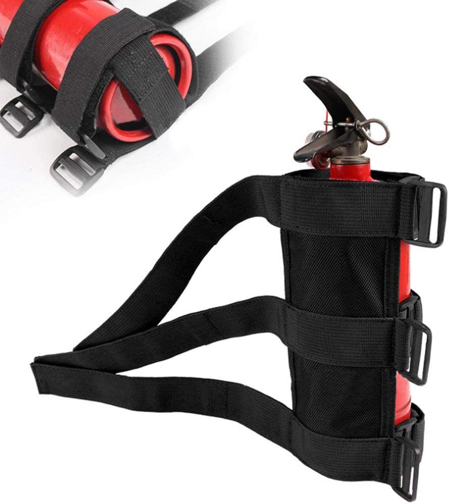 Cross-Border In-Stock Wrangler Fire Extinguisher Fixing Strap with Buckle, Off-Road Vehicle Anti-Roll Car Strap, In-Car Emergency Fixing