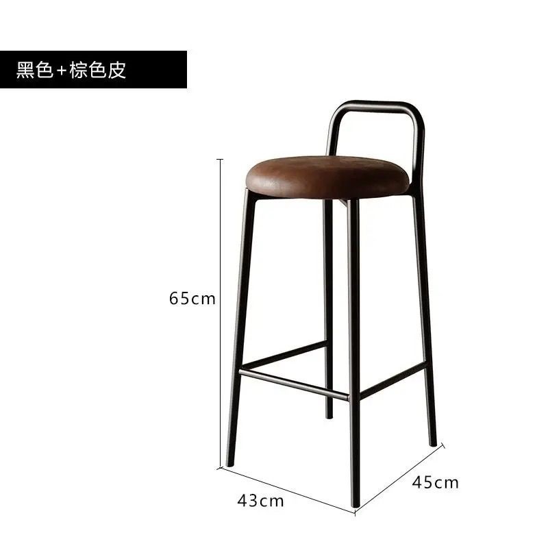 블랙+브라운 가죽