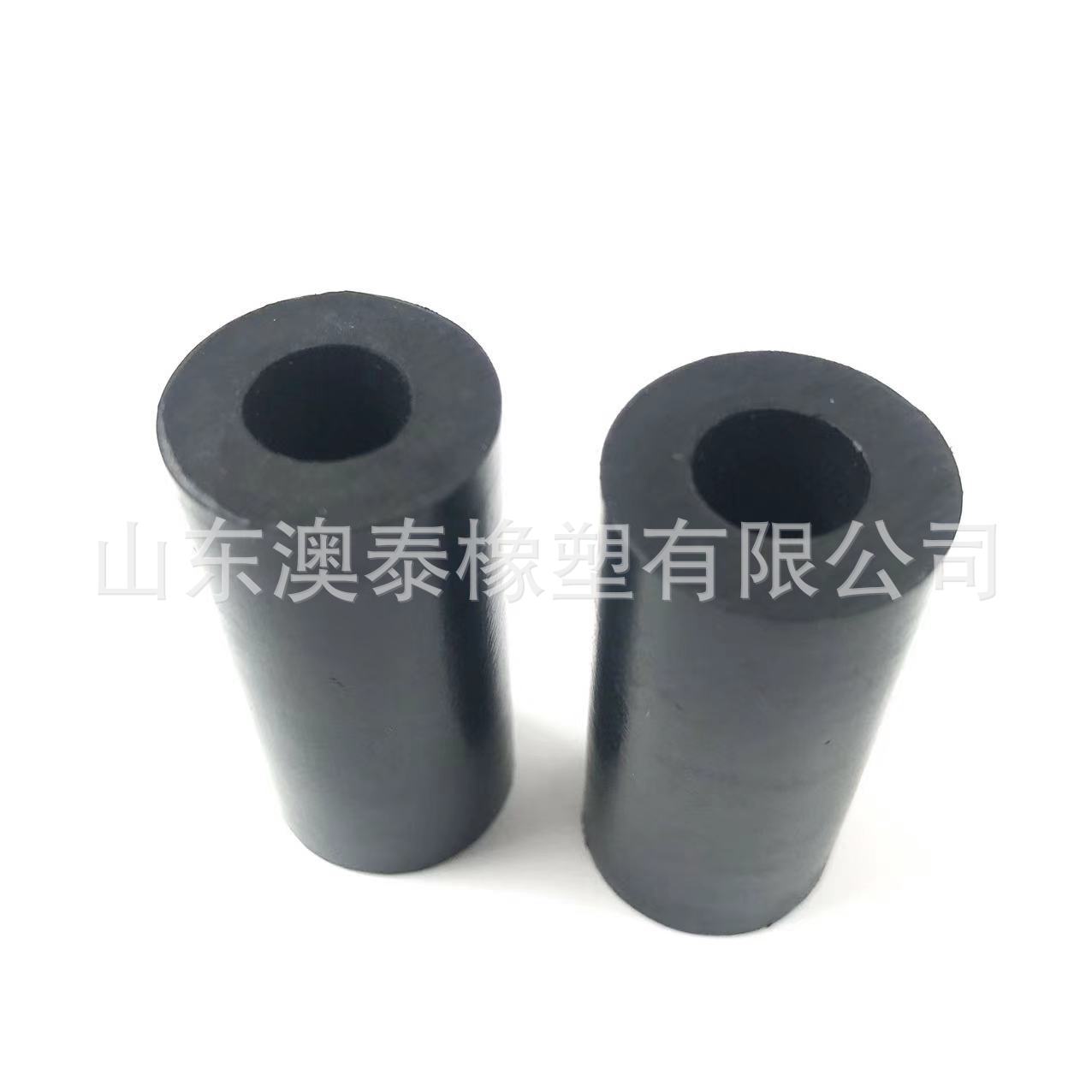 橡塑制品厂家销售 硅胶减震套橡胶 圆筒胶套 硅胶管套耐磨防震