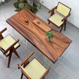 Большая доска из массива ореха, чайный столик, цельная доска, офисный стол Bahua Okan, чайный столик из орехового дерева, журнальный столик, обеденный стол