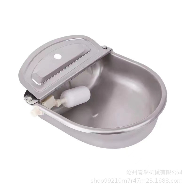 ステンレス製牛水飲みボウル、牛飲用自動給水フロート水位計、牛飲用設備、馬牛水飲み場|undefined