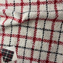 格子小香风面料衣服鞋子包包大衣外套半裙连衣裙服装衣服面料布料