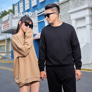 [Clear Stock/Broken Code] 1171 Plus Size Men's Autumn Casual Easiest for Match Lazy Style Bottoming Round Neck Loose Sweatshirt