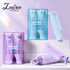 LMLTOP 卡通自粘捲髮夾2個裝 鴨嘴捲髮空氣劉海蓬鬆夾SY132