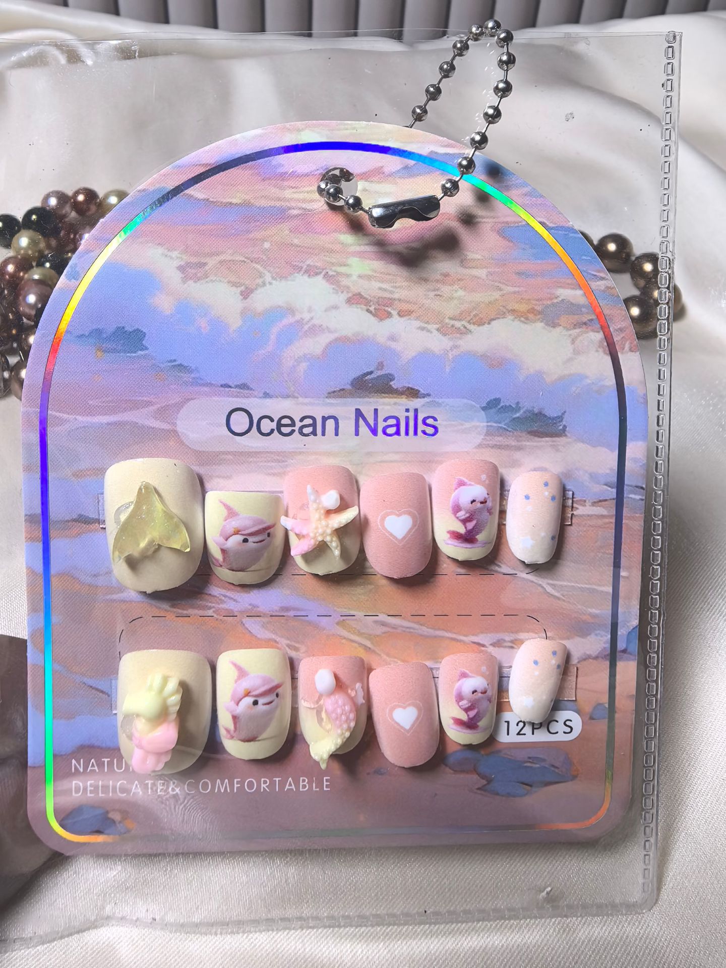 Caja de exhibición marco de fotos más taladro manicure suministro fuente de uñas DIY francés color delgado manicure falso salón al por mayor