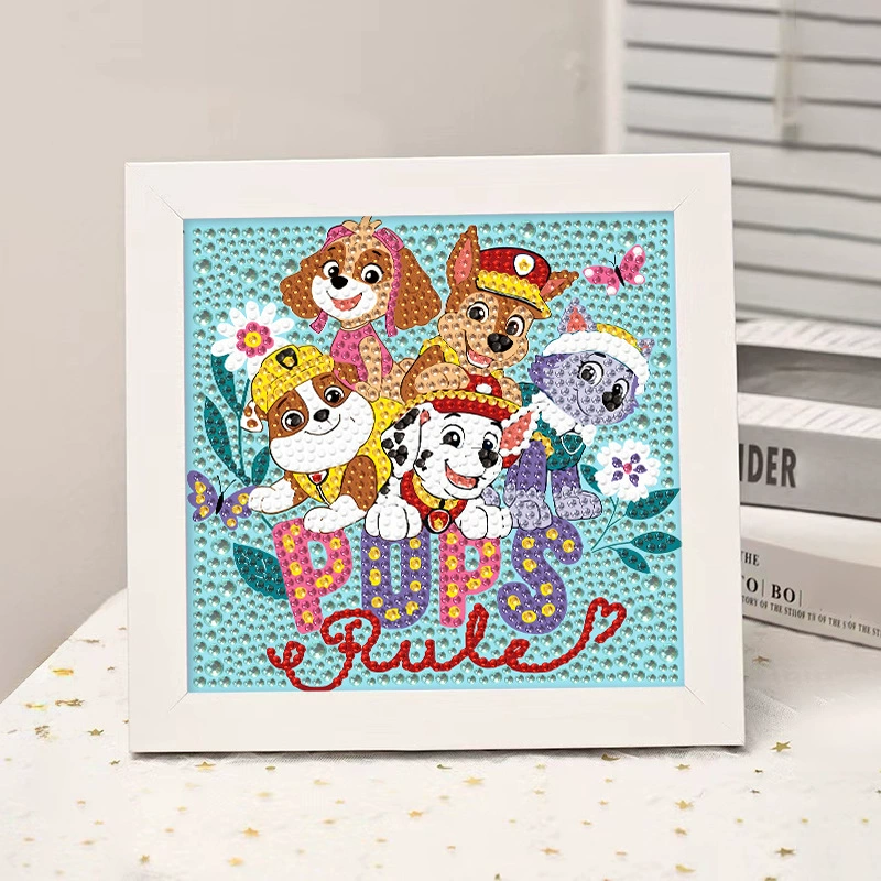 Набор для алмазной вышивки (Sanrio) Пикачу в раме, 17×17 см, комплект для полного стежка DIY