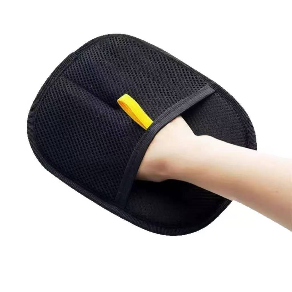 Guantes de eliminación de pelo electrostático para mascotas cepillo de pelo de doble cara cepillo de pelo de gato guantes de limpieza para mascotas