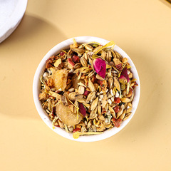 Eighteen-Flavor Goddess Tea, Longan, Red Date, and Goji Berry Combination Flower Tea, Wholesale in Triangular Tea Bags, Factory Direct Dropshipping, Customizable