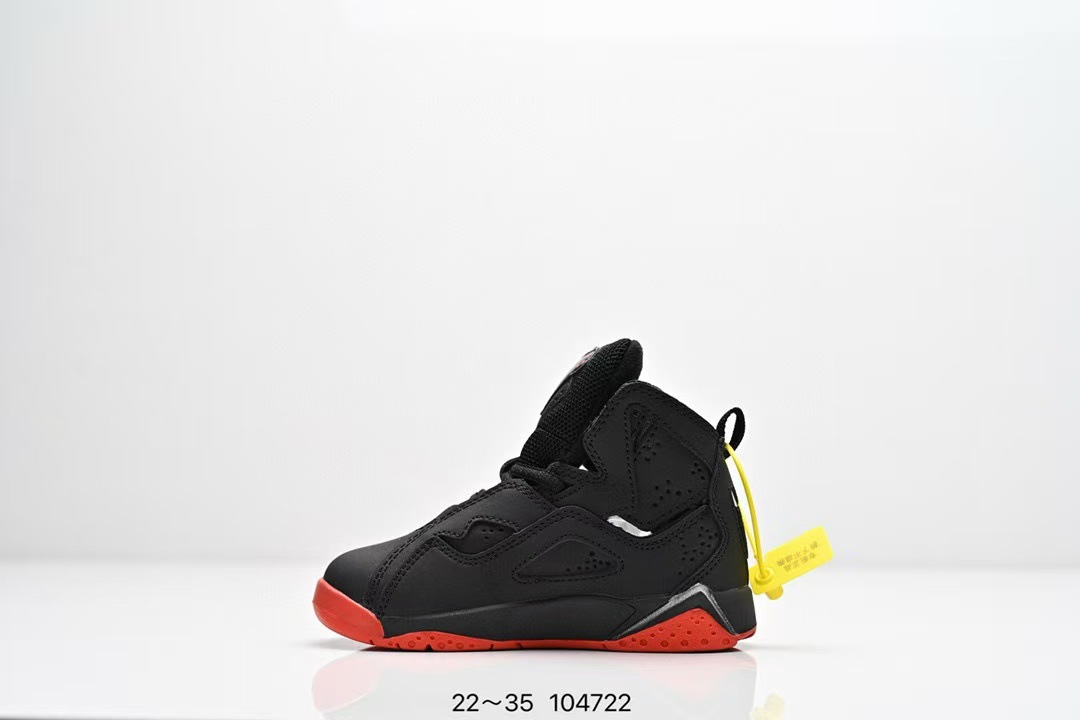 Clásico aj7 negro samurai zapatos infantiles cordones para niños y niñas correr zapatos de baloncesto AJ6 zapatos casuales transpirables para hombres y mujeres
