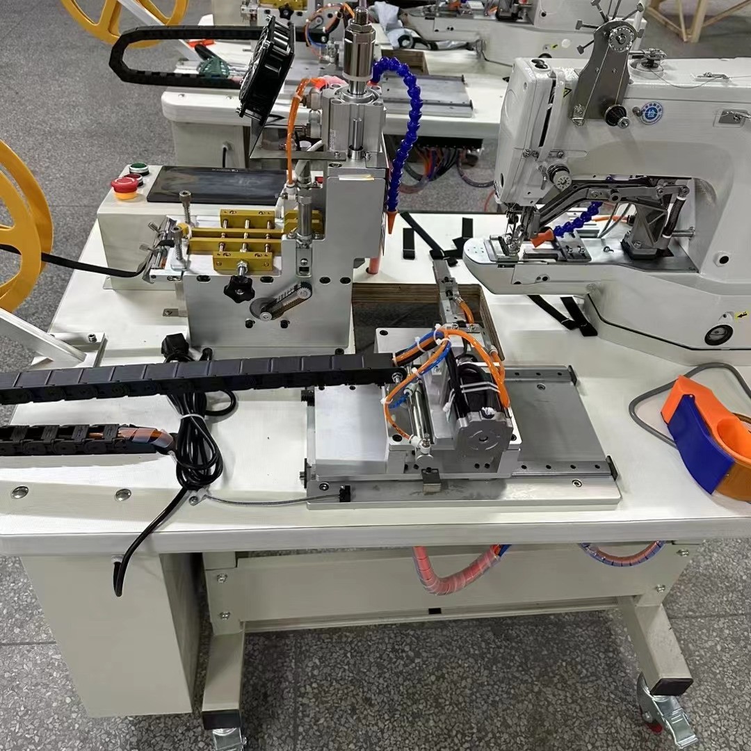 全自动剪切卷带电脑缝纫机