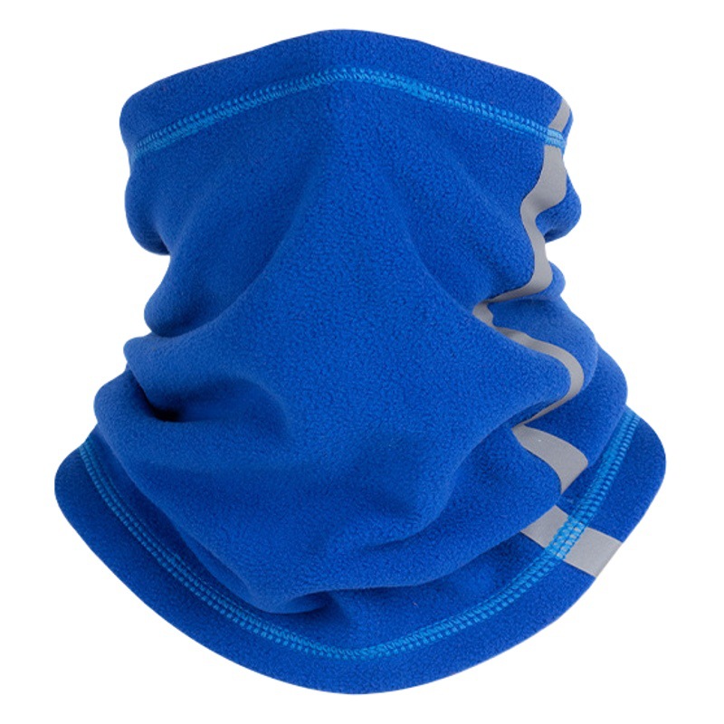 Amazon Autumn and Winter Multifunctional Reflective Neck Cover Warm Fleece Ski Mask Polar Fleece Cycling Sports Neck Hat