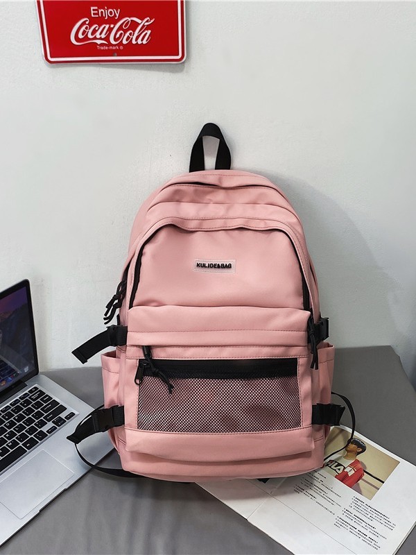 新しいカップルバックパック在庫卸売中学生大容量スクールバッグシンプルでファッショナブルなアウトドア旅行バックパック|undefined