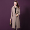 Autumn and winter new pattern middle age Cashmere overcoat Mid length version Korean Edition Women's wear winter fashion Mom outfit Fur coat