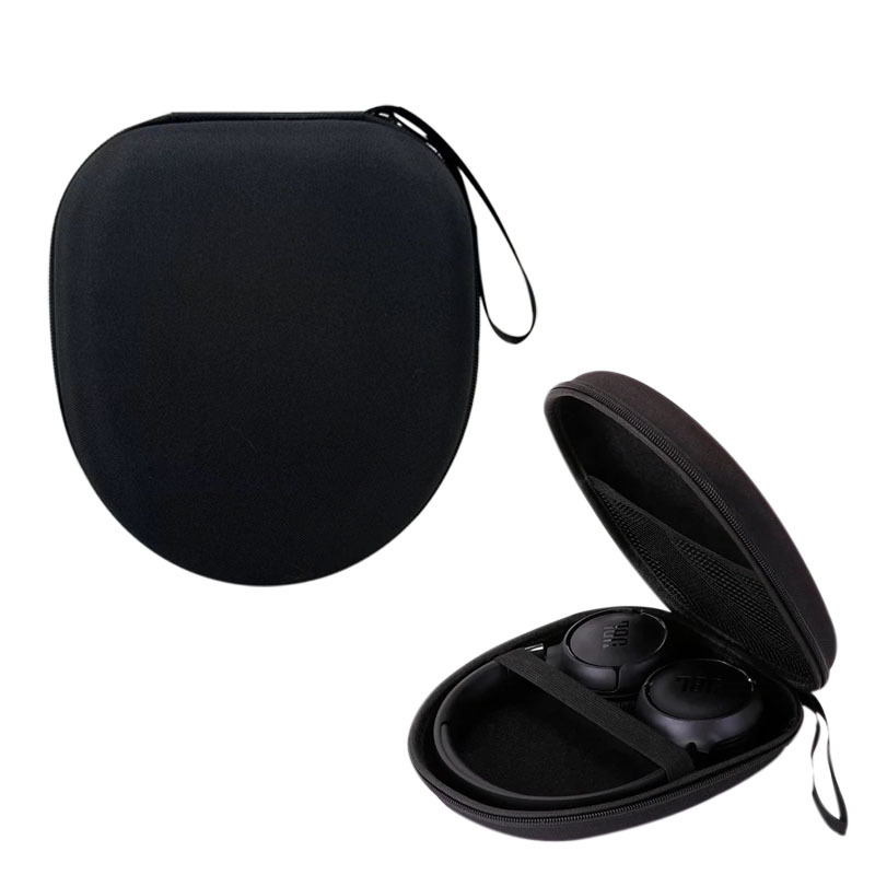EVA水滴瓜子型头戴式耳机包便携折叠耳机收纳包耳机拉链收纳包