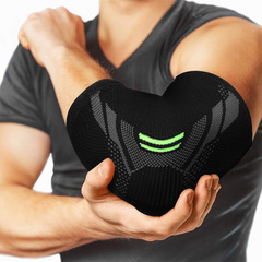 Men's and Women's Knitted Elbow Support Braces with Extended Wrist Guards, Sweat-Proof and Breathable for Cycling, Fitness, Basketball, and Sports Protection