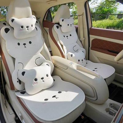 Seat cushion, seat cover: Three-Piece Seat Cushion
