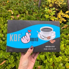 スポットマイクロビジネスXiaohongshu Jikuaiと同じ本物のKOFコーヒーアップグレード強化バージョンフルチューブ口ブラックコーヒー