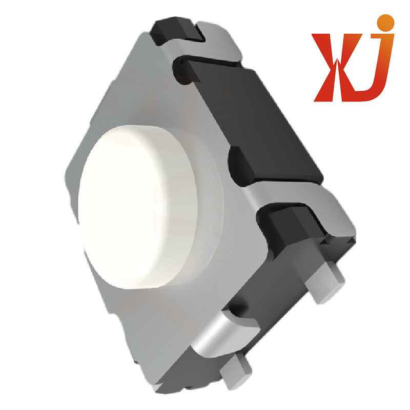 白色按键轻触开关高1.4mm  硅胶按钮开关3mm*2.75mm 贴片按键开关