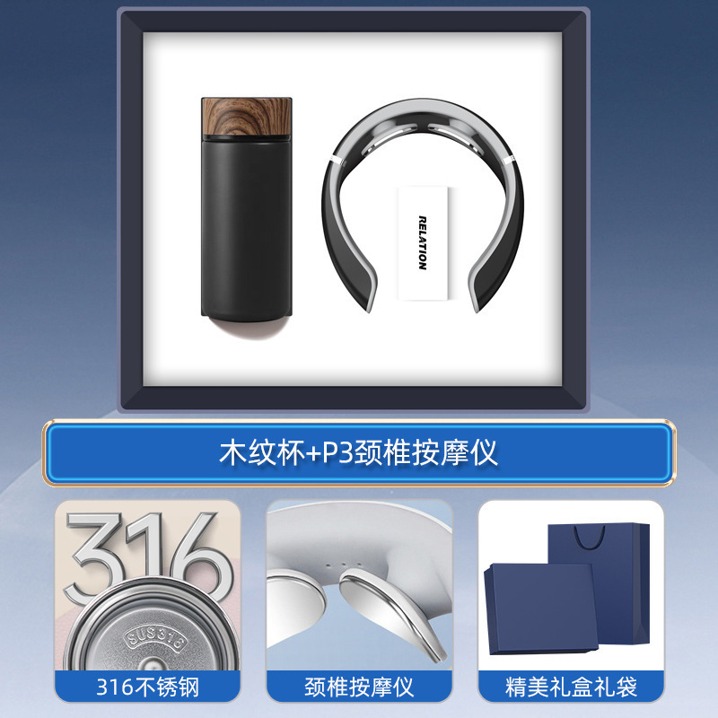 Juego de regalo de empresa Taza termo inteligente souvenirs Logotipo personalizado práctico para enviar a los clientes regalos de eventos de apertura