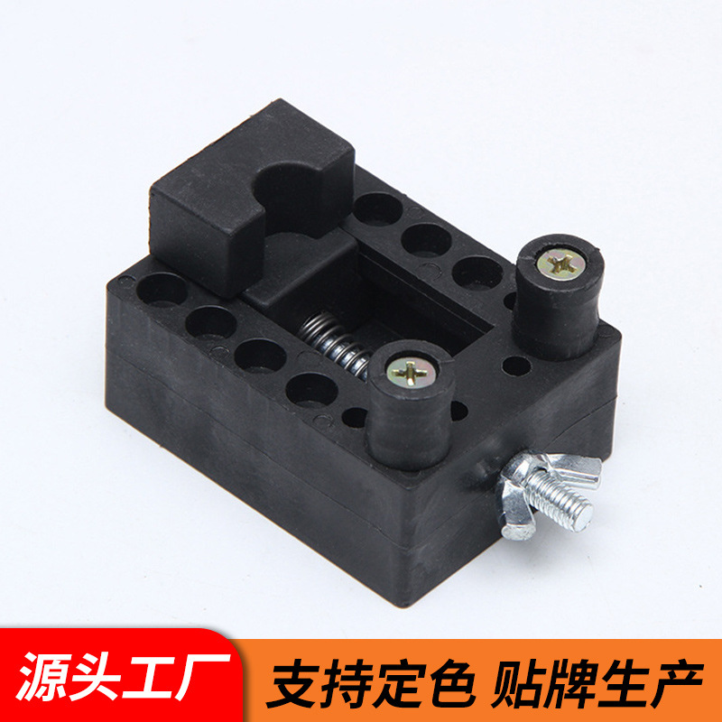 厂家批发 迷你小台虎钳桌钳平口钳 菩提佛珠夹具夹床印床