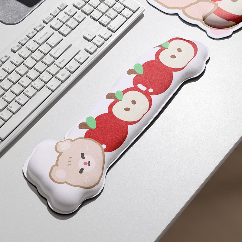 Alfombrillas de ratón transfronterizas, divertidas y variadas, reposamuñecas, alfombrillas de ratón de alta calidad con formas especiales, alfombrillas de ratón de dibujos animados para hombres y mujeres