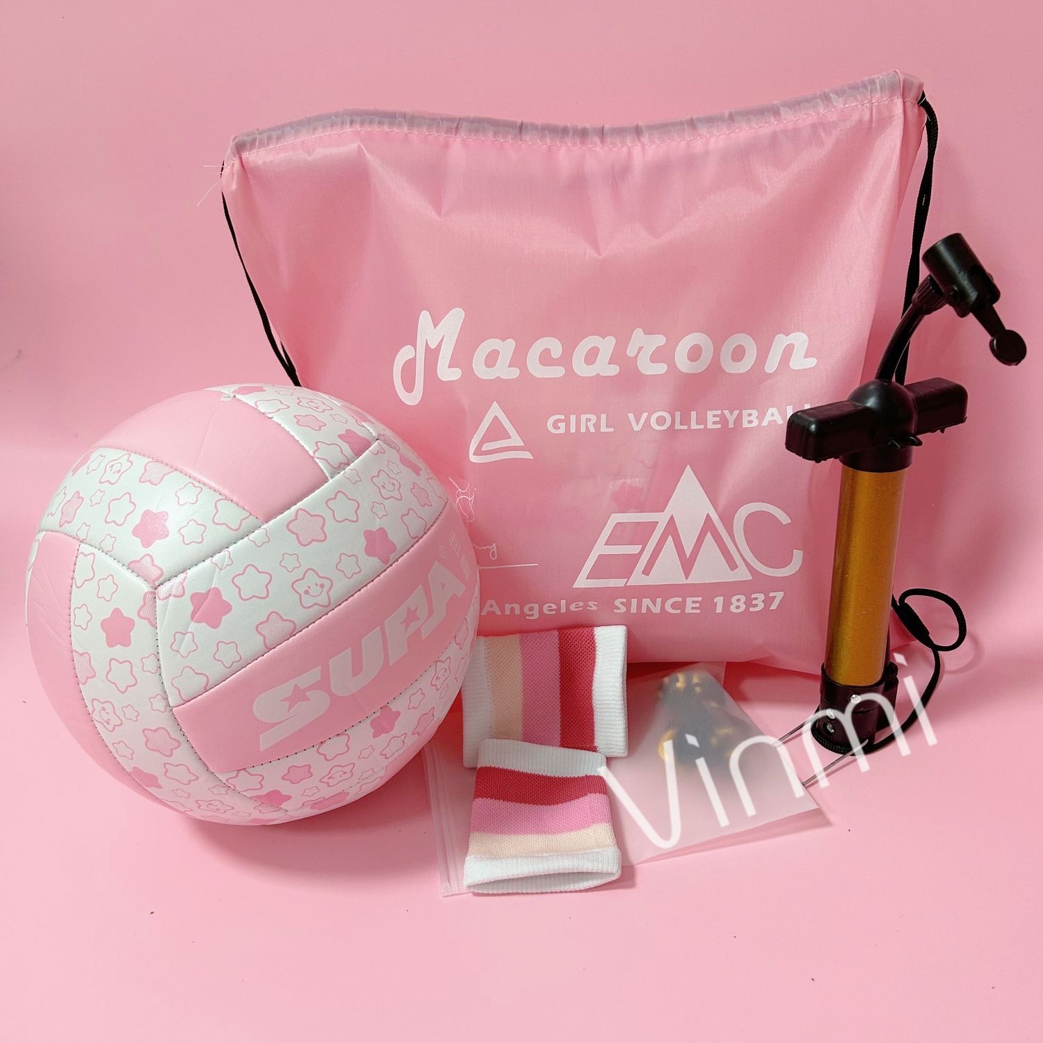Glow-in-the-dark Macaron No. 5 volleyball, ultra-soft and gentle on hands, suitable for adult and children, factory direct sales and wholesale.